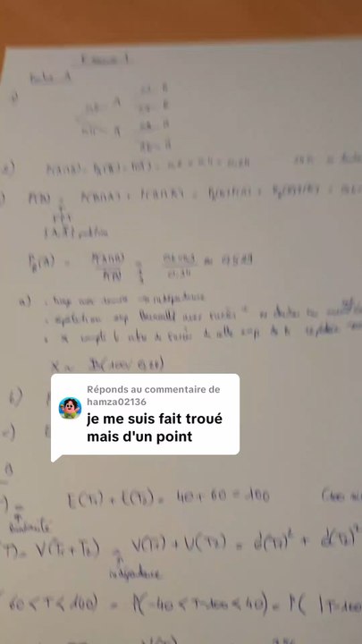 Corrigé Exercice 1 Probabilités et Inégalité de Bienaymé Tchebychev Sujet Bac Métropole J2 2025