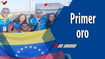 Deportes VTV | Jackson José Blanco paratleta venezolano gana su primer oro en Túnez