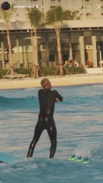 El gesto viral de Lamine en mitad de sus vacaciones: ¿nueva celebración?