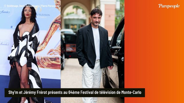 Shy’m attire tous les regards au Festival de télévision de Monte-Carlo : pas loin mais en retrait, Jérémy Frérot totalement séduit