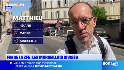 Fin de la ZFE : les marseillais divisés