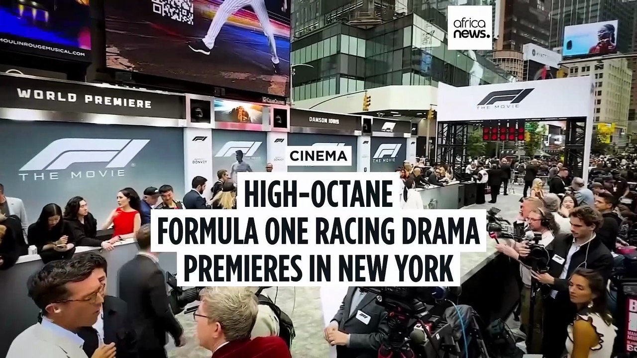 High-octane Formula One racing drama premieres in New York