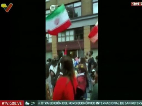 Canadá | Ciudadanos frente a embajada de Israel exigen cese de las acciones bélicas contra Irán