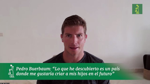 Pedro Buerbaum: “Lo que he descubierto es un país donde me gustaría criar a mis hijos en el futuro”