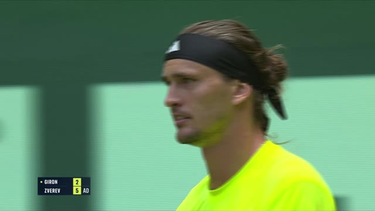 Zverev breezes past Giron in Terra Wortmann opener