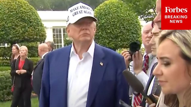 Trump Asked Point Blank About SALT Dispute In Big Beautiful Bill Between Senate & House Republicans