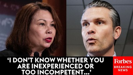 Tammy Duckworth Tells Secretary Hegseth To His Face That His 'Failures' Have Been 'Staggering'