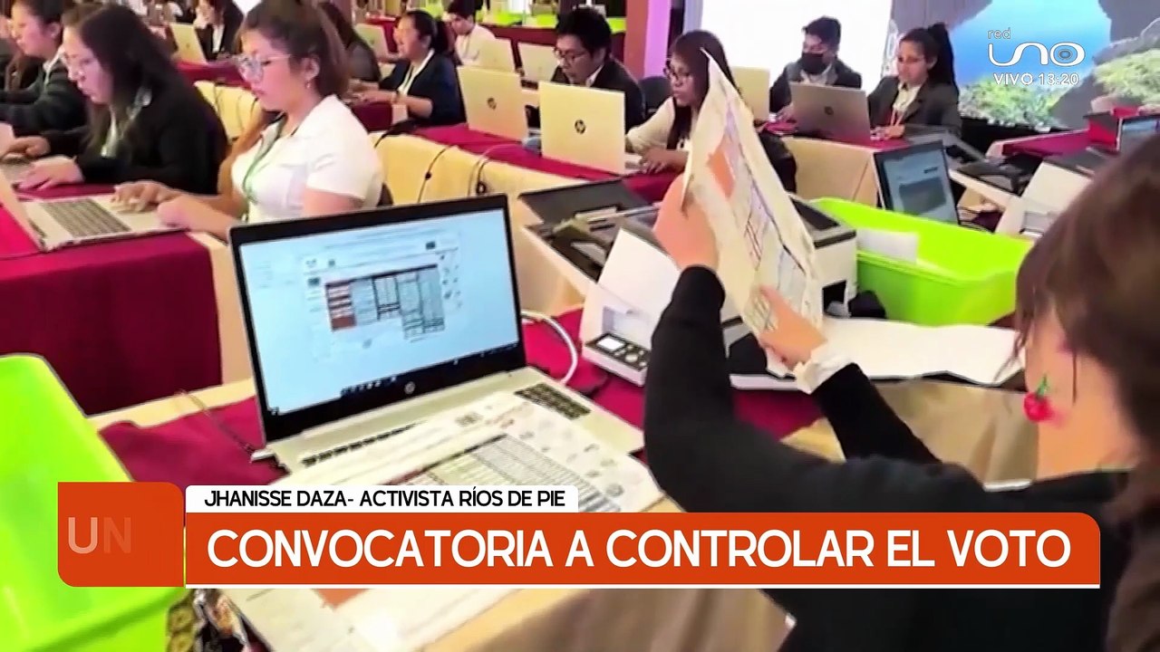 Convocatoria a controlar el voto