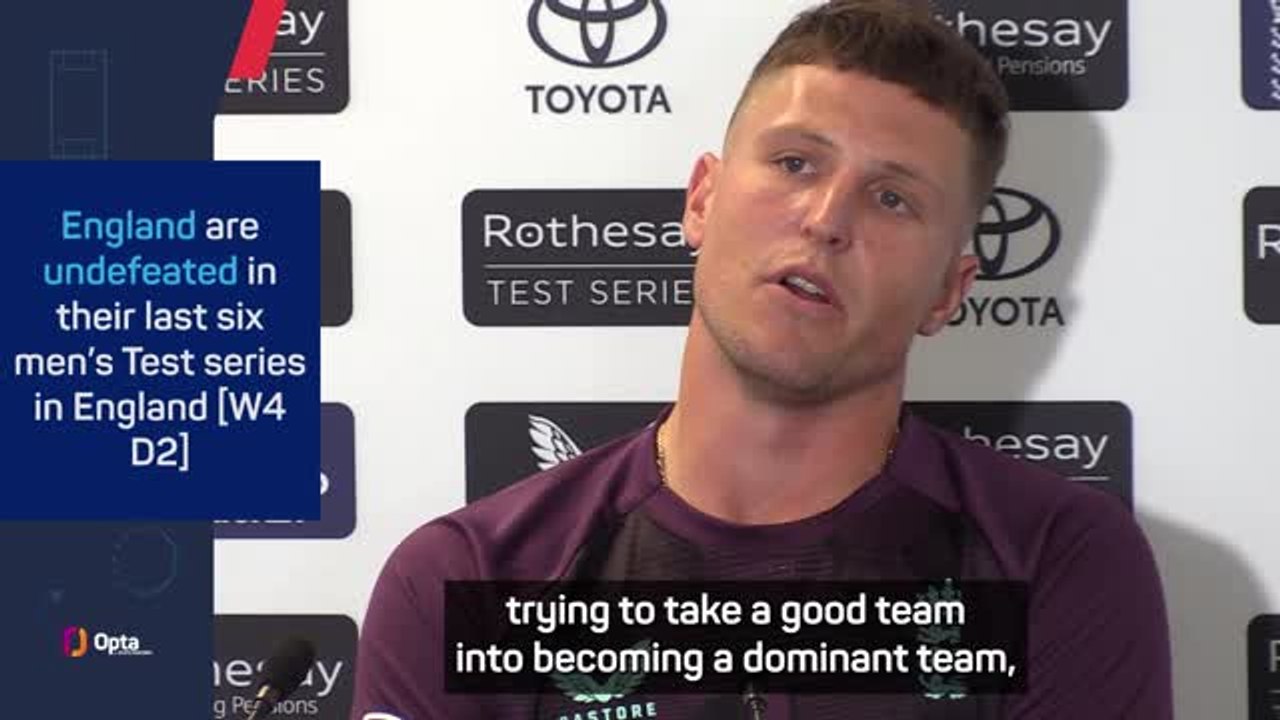 Carse keen for England to become a 'dominant team' against India