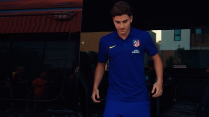 Locura por el Atleti en pleno corazón de Hollywood: Giuliano y Julián atienden a los fans