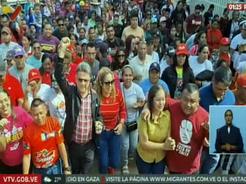 Amazonas | Pueblo acompañó a los candidatos de la patria a formalizar sus inscripciones ante el CNE