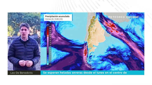 Frío polar en camino: se esperan heladas severas desde el lunes en el centro de Argentina