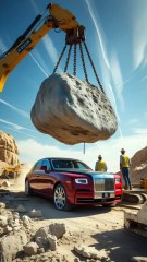 Rolls Royce Luxury Car Test Crash