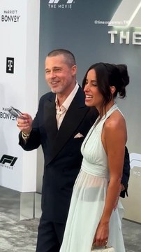 Brad Pitt, Javier Bardem and More Celebrities Attend the F1 Movie Premiere in Times Square