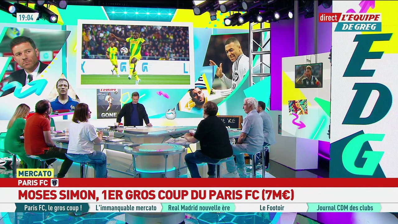 Moses Simon, première recrue du Paris FC - Foot - Transferts