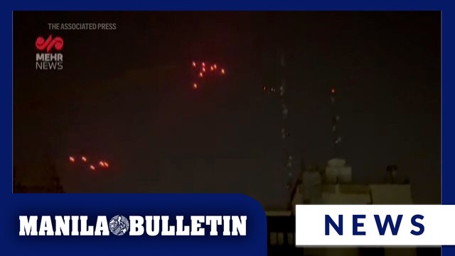 Iran air defences fire into the sky as Israel strikes Tehran for a sixth day