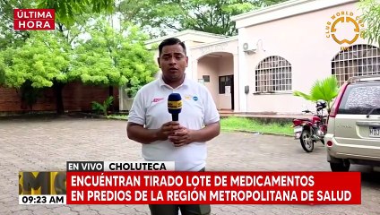 Encuentran tirado lote de medicamentos en predios de la región Metropolitana de Salud