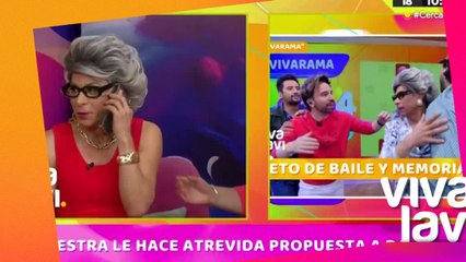 Maestra Resurrección le hace atrevida propuesta a Dan Rosales