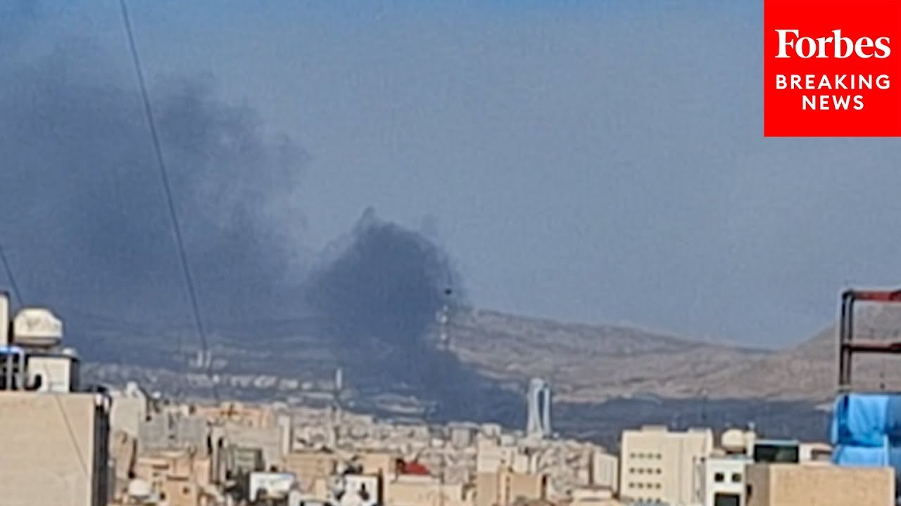 Explosion Heard In Tehran As Smoke Rises From Israeli Airstrikes On Iran