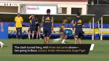 Boca Juniors train ahead of Bayern clash