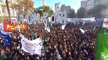 Cristina Kirchner se despide de la Plaza con un mensaje en vivo