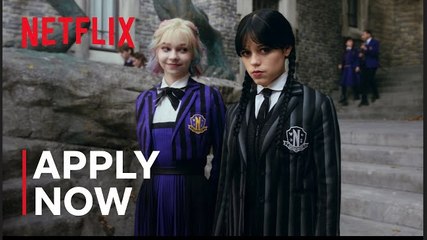 Wednesdy Season 2 | Attend Nevermore Academy - Netflix