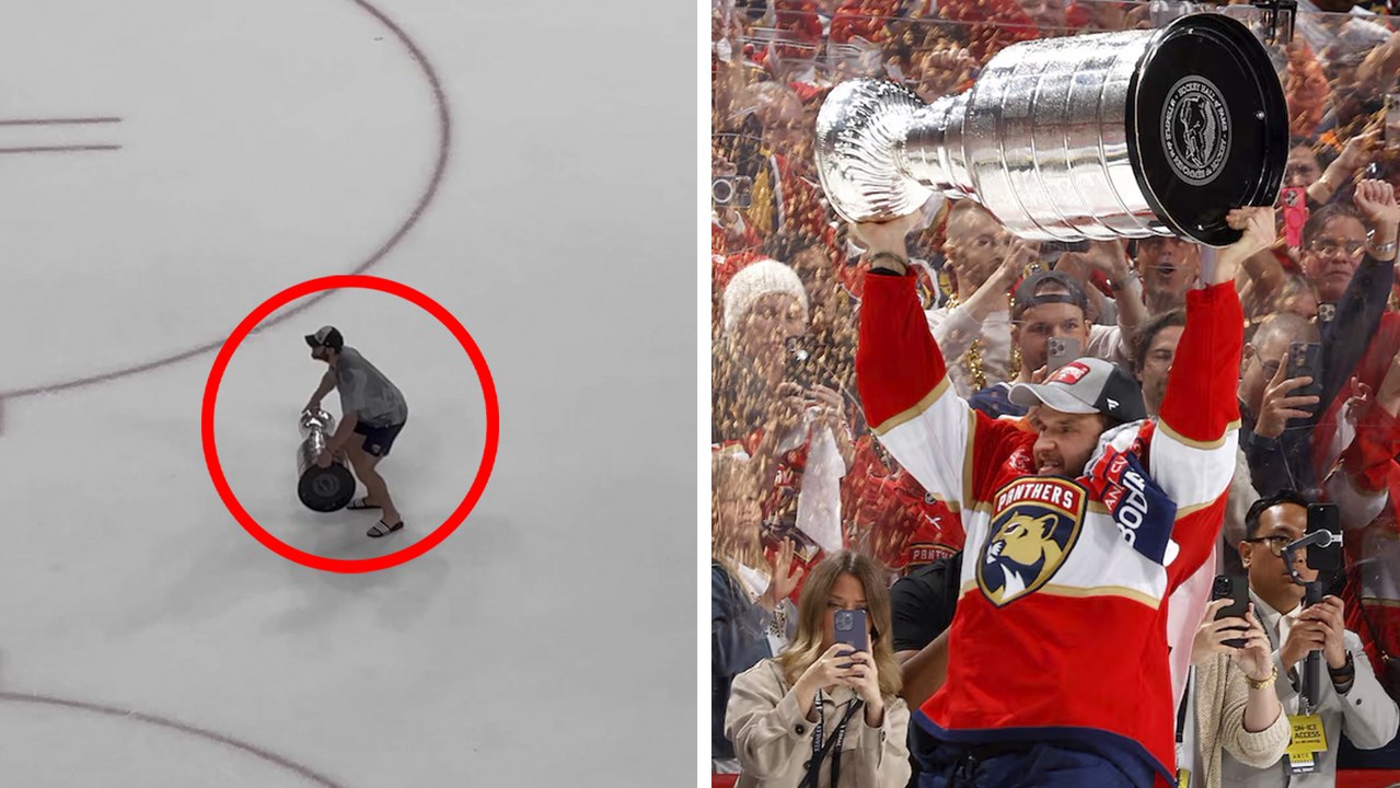 NHL: El gesto de Aleksander Barkov con los empleados de la Amerant Bank Arena