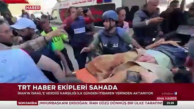 İsrailliler, Tel Aviv’de görev yapan TRT Haber ekibini tehdit etti