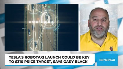Tesla's Robotaxi Launch Could Be Key To $310 Price Target, Says Gary Black