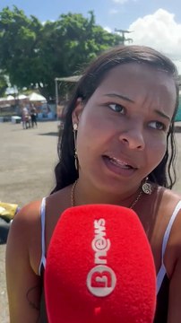 Jogaram spray de pimenta : Ambulantes comentam desorganização para entrar no Parque de Exposições
