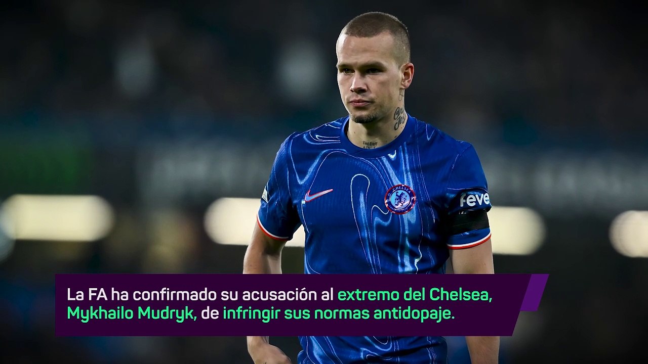 Mudryk, acusado formalmente de dopaje