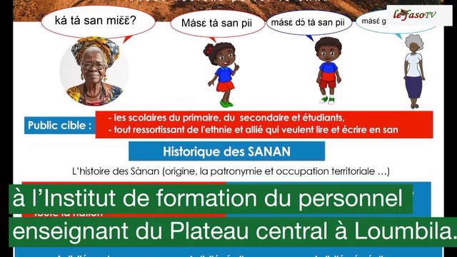 Burkina/ Première édition de San Makaa : « C’est un cadre d’échanges pour apprendre aux enfants à parler le san pour préserver leur identité », dixit Rachelle Paré, membre du comité d’organisation