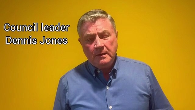 Cllr Dennis Jones speaks after winning vote of no confidence at Peterborough City Council