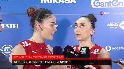Zehra Güneş: Gücün bizde olduğunu hatırlattık