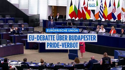 "Wieder eine rote Linie überschritten": Hitzige Debatte über Ungarns Pride-Verbot im Europäischen Parlament