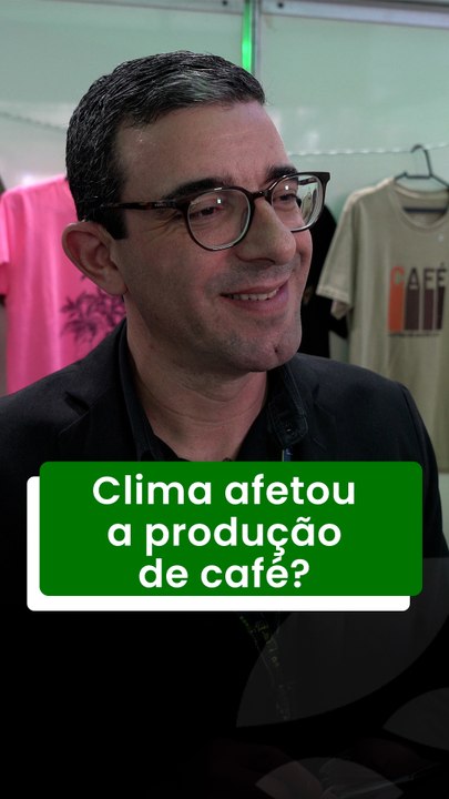 Clima afetou a produção de café?
