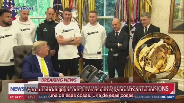 Trump a la plantilla de la Juventus: ¿Estás de acuerdo con que Irán tenga armas nucleares?