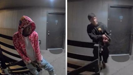 Suspected gang members terrorize Colorado apartment complex in shocking doorbell video