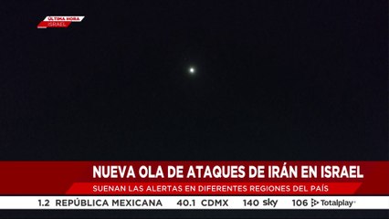 🚨¡Última Hora! Se activan las alertas en Israel debido a una ola de misiles lanzados desde Irán