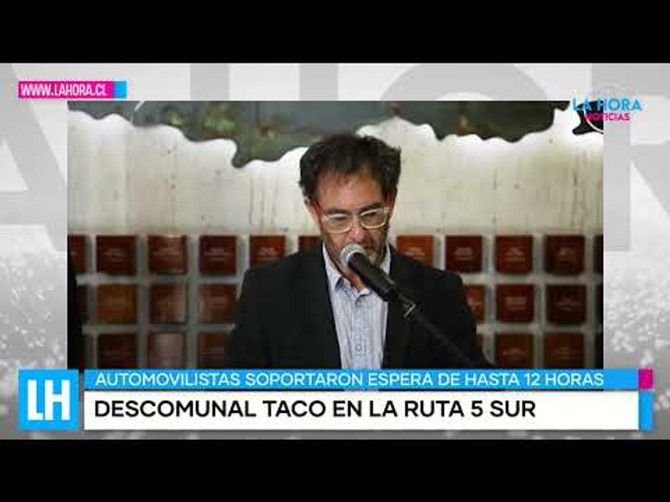 LH Noticias: Accidente provocó accidente kilométrico en la Ruta 5 sur