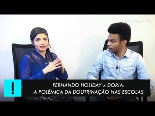 Fernando Holiday x Doria: a polêmica da doutrinação nas escolas de São Paulo
