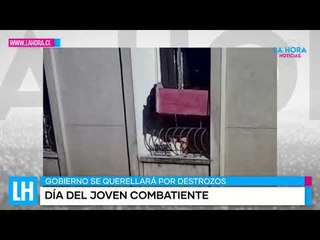 LH Noticias: Gobierno se querellará contra quienes provocaron incidentes en Santiago