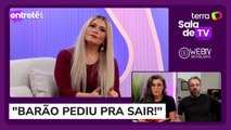 Adryana treme ao detalhar briga entre Cartolouco e Barão: 'ninguém fica louco à toa'