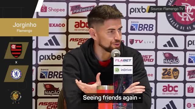 Jorginho ready for Chelsea reunion with Flamengo