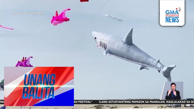 Makukulay na mga saranggola, tampok sa 40th anniversary ng Kite Festival | Unang Balita