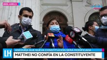LH Noticias: Evelyn Matthei no cree en éxito de la nueva Constitución que redacta la Convención