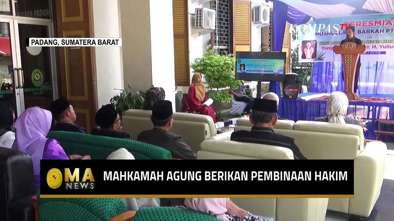 MA Berikan Pembinaan Lingkup PTUN di Wilayah Sumbar-Riau, Tegaskan Integritas Hakim - MA NEWS