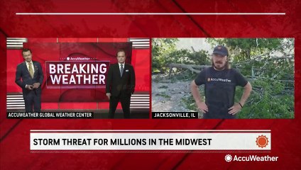 Powerful storms carve a trail of damage through the Midwest