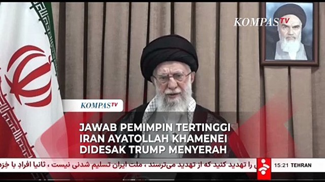 Perang dengan Israel, Ayatollah Ali Khamenei Jawab Desakan Trump untuk Menyerah