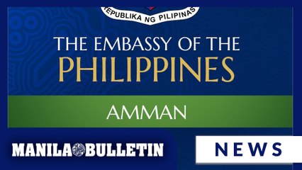 21 PH officials 'safely evacuated' from Israel to Jordan—embassy